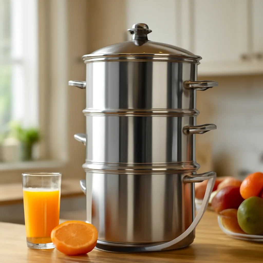 Guide d'achat : Extracteur de jus à vapeur en inox
