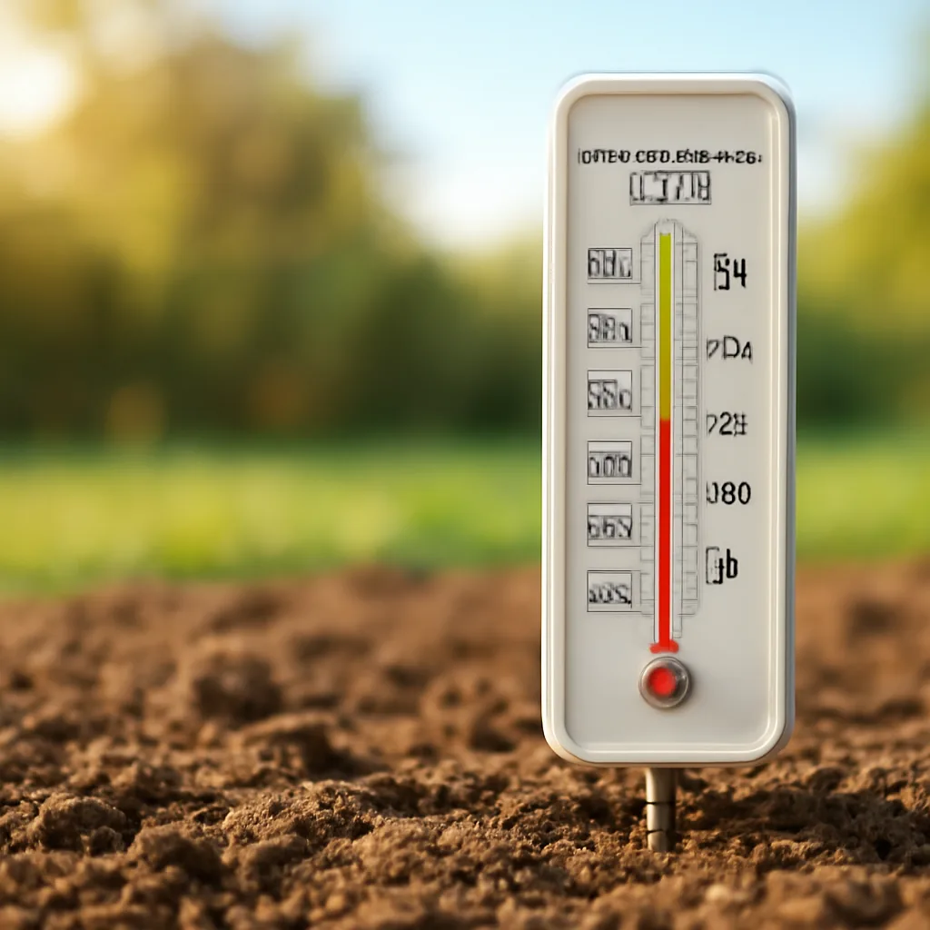 Guide d'achat pour choisir un Thermomètre de sol – Utilisation au jardin (IA)